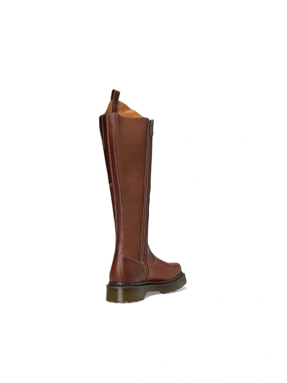 Dr. Martens Tall Leather Over-the-Knee Boots in Brown
